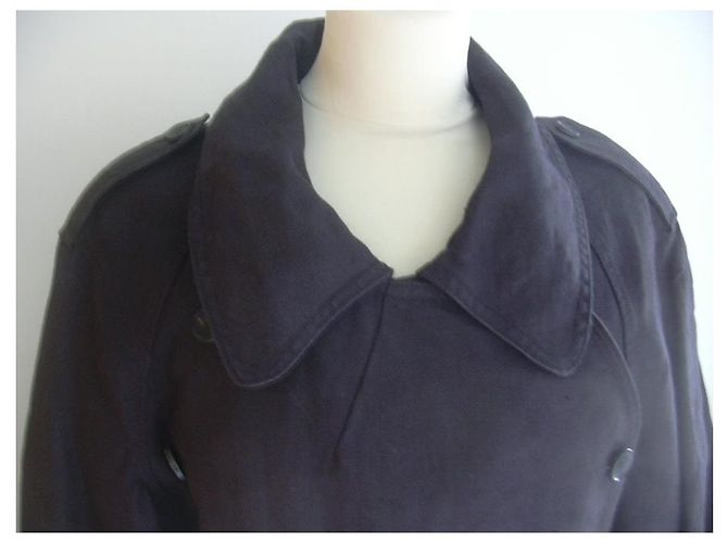 Isabel Marant Etoile Giacca in lino nera Nero - vista 6