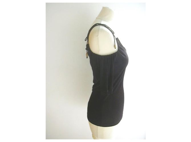 Top Givenchy nero in viscosa - vista 2