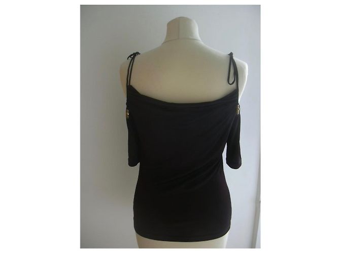 Top Givenchy nero in viscosa - vista 4