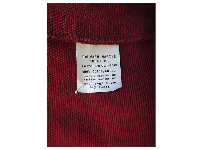 Autre Marque Chaqueta Kabic Dalmard Marine Roja de Algodón - vista 3