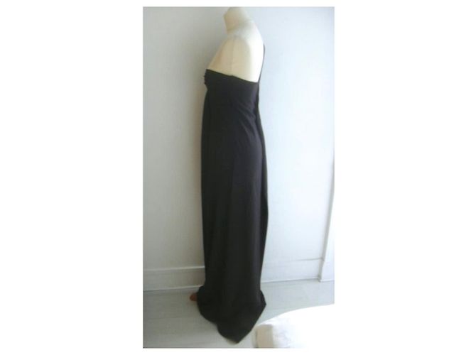 Kleid Jasmine Di Milo Schokoladenbraun Viscose Größe 38 - Ansicht 3