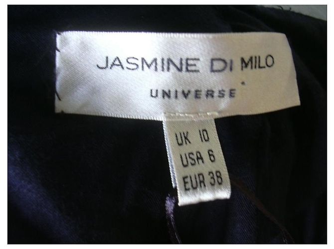 Kleid Jasmine Di Milo Schokoladenbraun Viscose Größe 38 - Ansicht 6