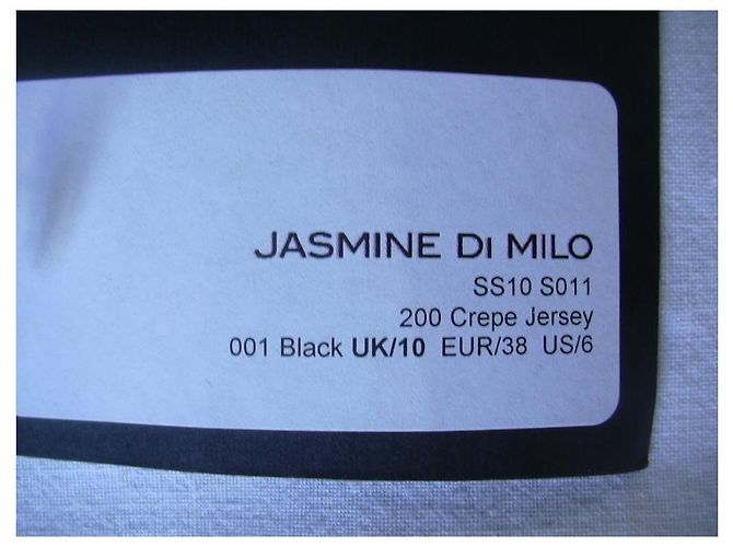 Kleid Jasmine Di Milo Schokoladenbraun Viscose Größe 38 - Ansicht 7
