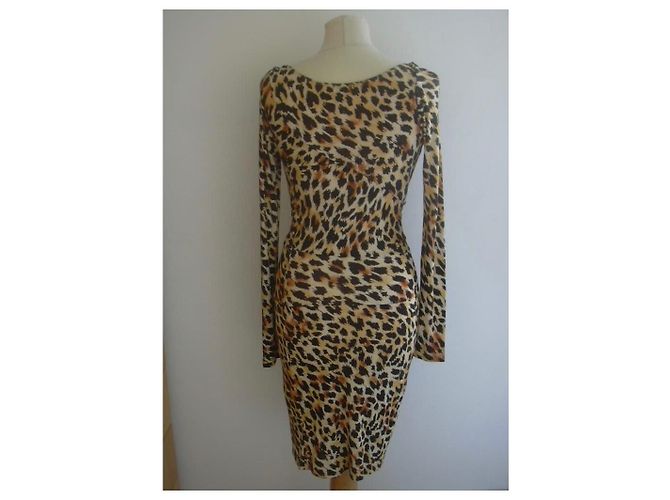 Vestido Blumarine con Estampado de Leopardo en Modal - vista 2
