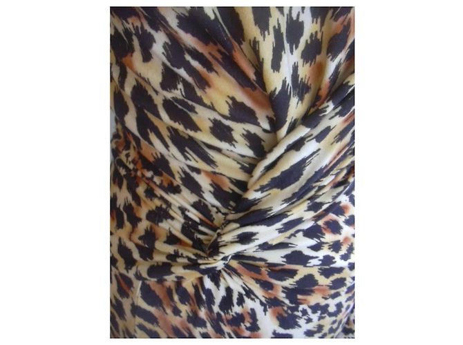 Vestido Blumarine con Estampado de Leopardo en Modal - vista 3