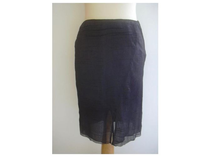Falda Philosophy Di Alberta Ferretti negra de poliéster Negro - vista 2
