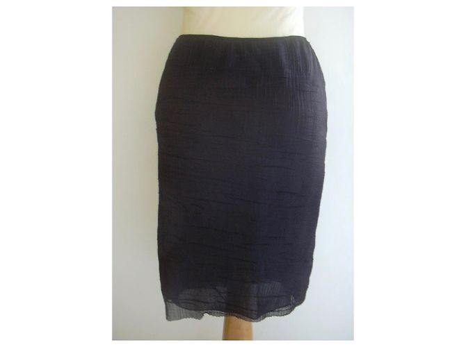 Falda Philosophy Di Alberta Ferretti negra de poliéster Negro - vista 5