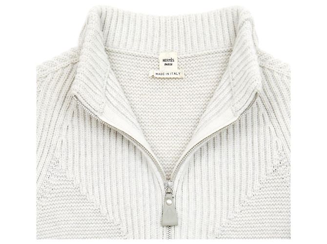 Hermès KASCHMIR GRAU WOLLE FR38 VON MARGIELA - Ansicht 2