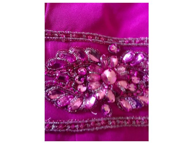 Marchesa Notte Abendkleid Fuschia - Ansicht 6