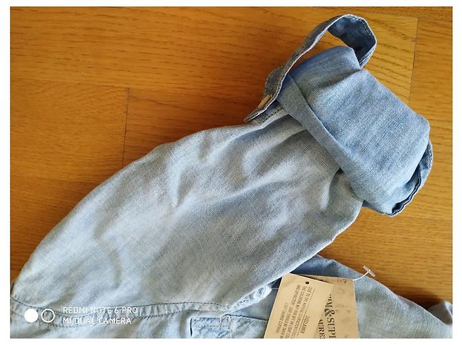 Polo Ralph Lauren Denim & Supply de Ralph Lauren Denim Utility Playsuit Azul claro - vista 3