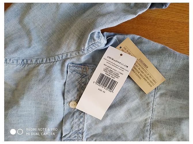Polo Ralph Lauren Denim & Supply de Ralph Lauren Denim Utility Playsuit Azul claro - vista 5