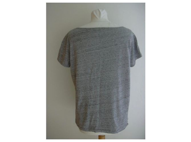 Top de algodão cinza Apc XL - vista 2
