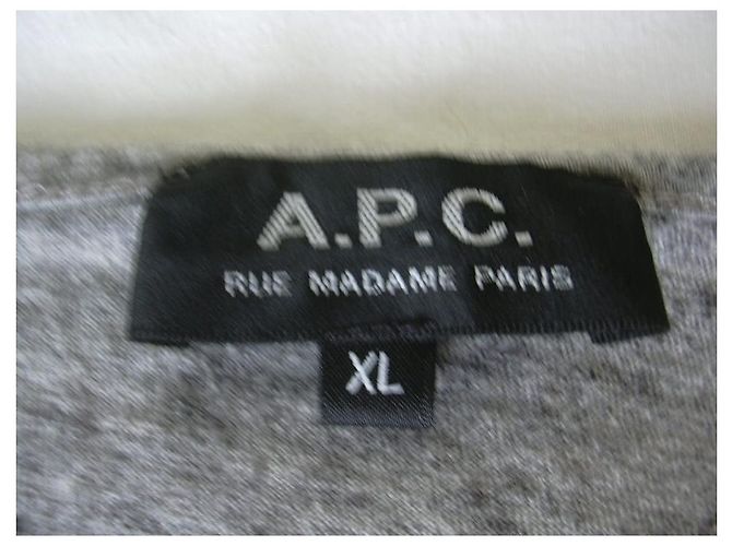 Top de algodão cinza Apc XL - vista 4
