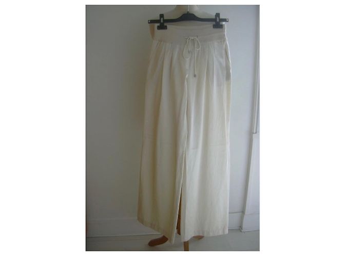 Bcbg Max Azria Hose Creme Viscose XS - Ansicht 2