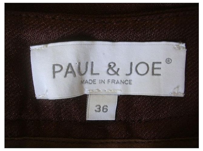 Paul & Joe Hose Braun aus Polyester Größe M - Ansicht 3