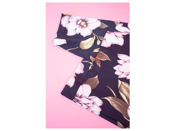 Blusa corta By Malene Birger Estampado floral Multicolor - vista 3