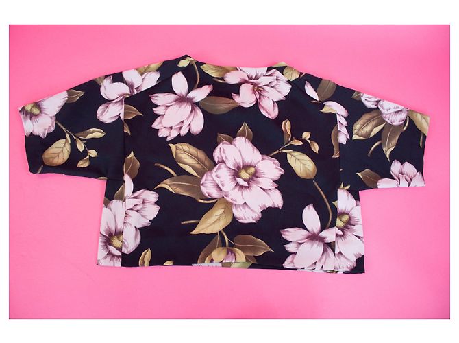 Blusa corta By Malene Birger Estampado floral Multicolor - vista 5