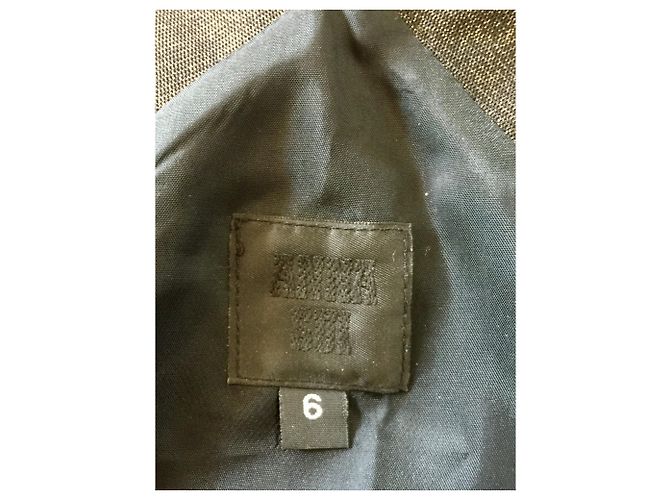 Anna Sui Fleur Spitzenkleid Schwarz und Gold Golden - Ansicht 8