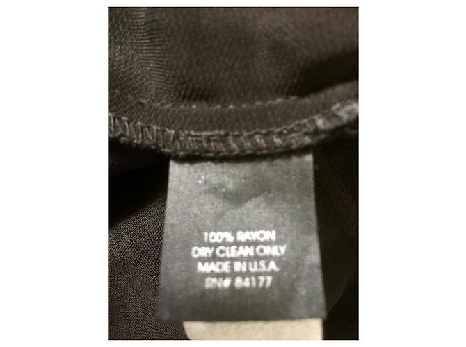 Diane Von Furstenberg DVF Vintage Cookie Kleid Schwarz - Ansicht 4