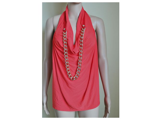 Top rosa de viscosa Elisabetta Franchi - vista 2