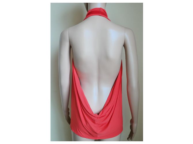 Top rosa de viscosa Elisabetta Franchi - vista 3