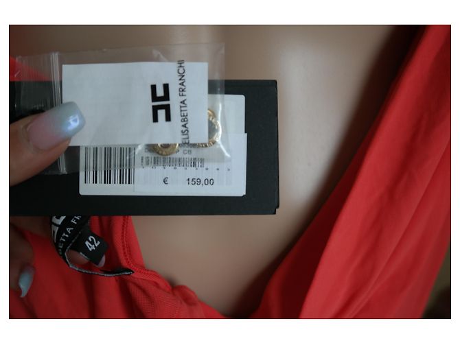 Top rosa de viscosa Elisabetta Franchi - vista 4