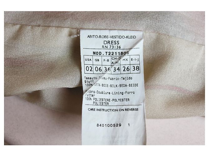 Wunderschönes Seidenkleid von Max & Co. Mehrfarben - Ansicht 9