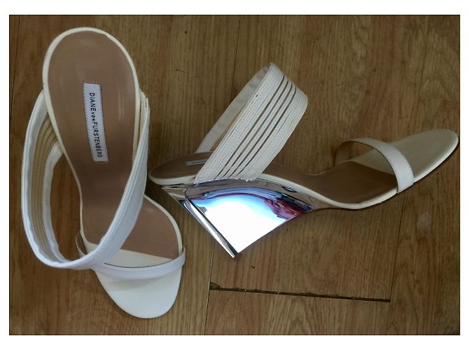 Diane Von Furstenberg Sandali con zeppa DvF Valencia - vista 2