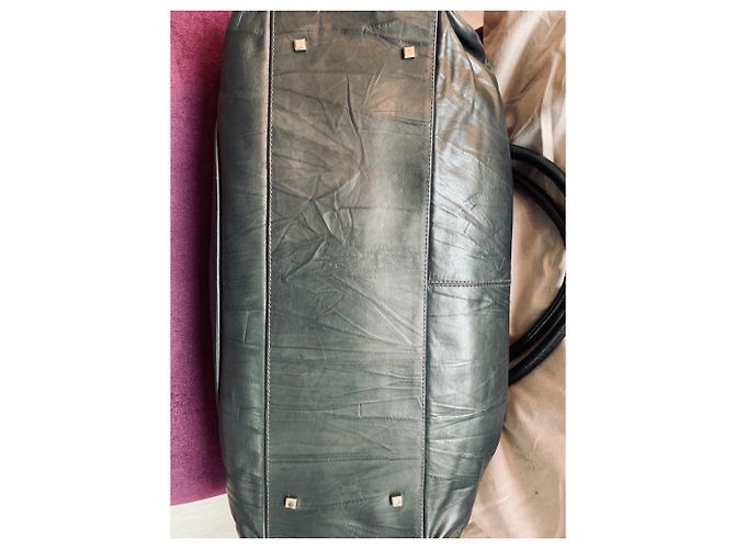 Le Tanneur Borsa da abbronzatura in pelle di vitello - Modello raro Nero - vista 4