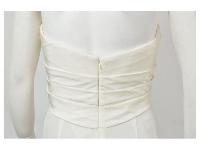 Marchesa Elfenbein Kleid (Hochzeitskleid) Weiß Roh - Ansicht 6