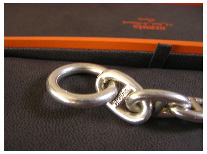 Hermès Cadena de tinta Plata - vista 3