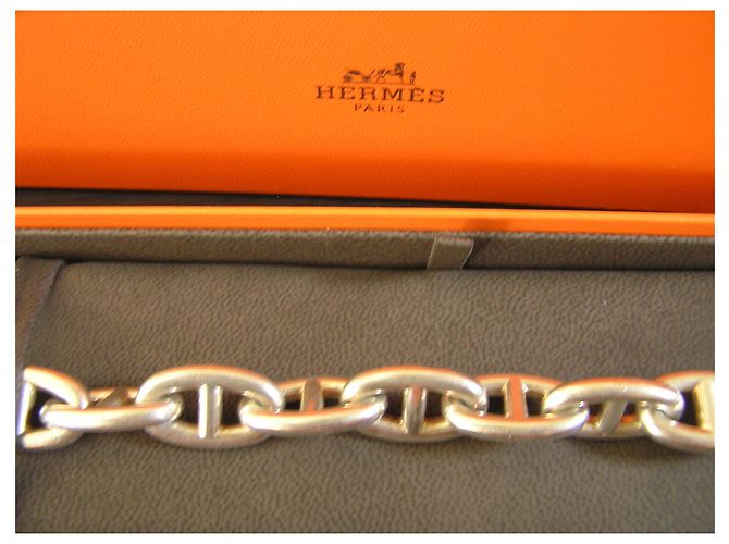 Hermès Cadena de tinta Plata - vista 4