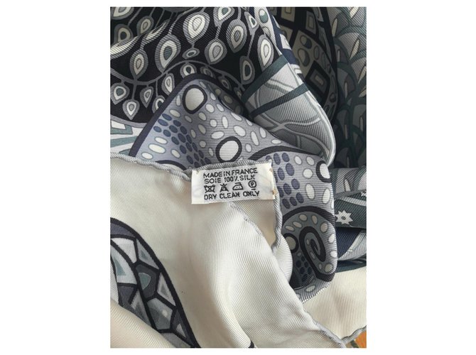 Hermès SOGNI DI LUMACA Bianco Grigio - vista 3