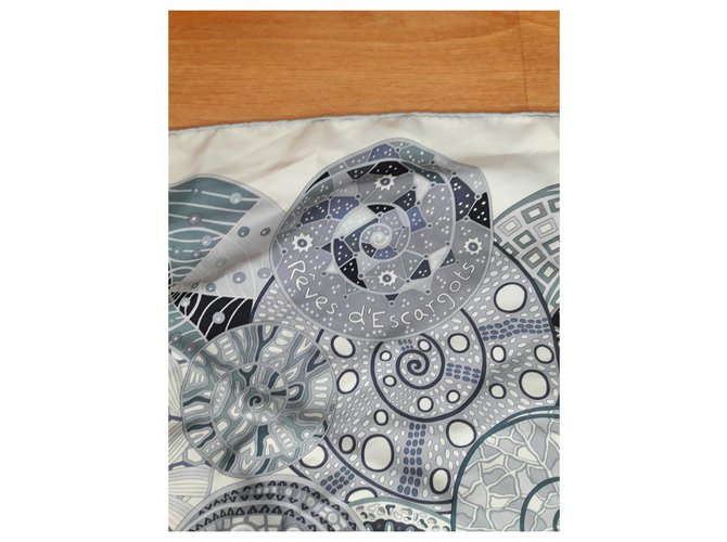 Hermès SOGNI DI LUMACA Bianco Grigio - vista 6