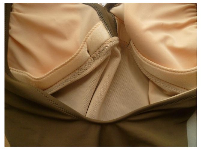 Autre Marque Badeanzug 1 Anne Weyburn Stück Khaki - Ansicht 5