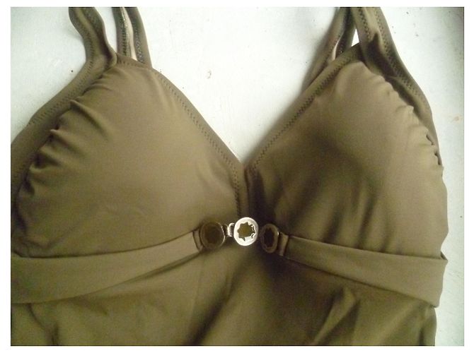 Autre Marque Badeanzug 1 Anne Weyburn Stück Khaki - Ansicht 6