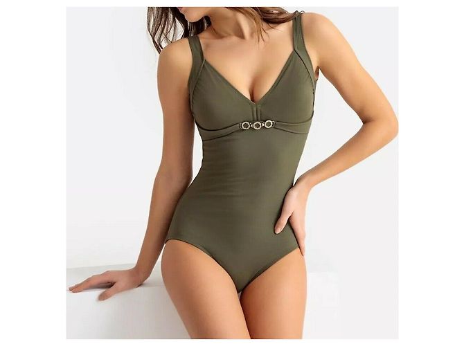 Autre Marque Badeanzug 1 Anne Weyburn Stück Khaki - Ansicht 9