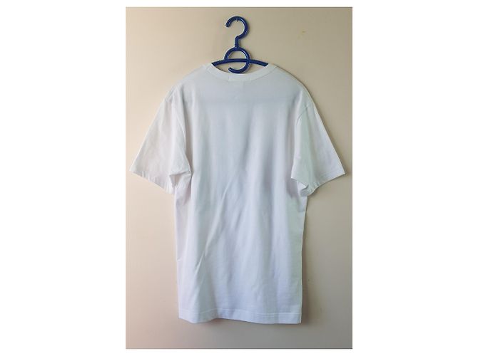 T-shirt Comme Des Garcons CDG Shirt Boys Bianca Cotone Bianco Multicolore - vista 5