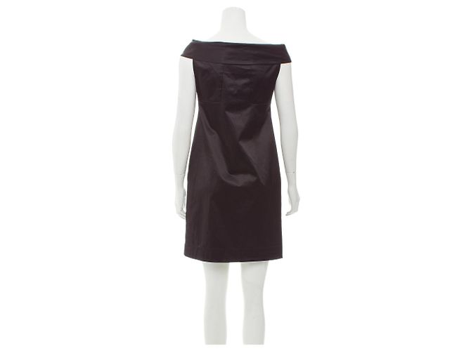 Diane Von Furstenberg DvF "Pia" Cocktailkleid Schwarz - Ansicht 3