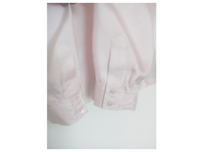 Montsouris Louis Vuitton Weißes Hemd + klar rosa sehr guter Zustand Pink - Ansicht 3