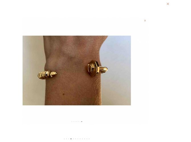 Autre Marque Bracciale a vite Jennifer Fisher placcato oro D'oro - vista 4