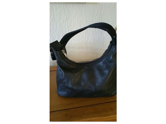 Saco de mão Russell & Bromley em couro preto - vista 2