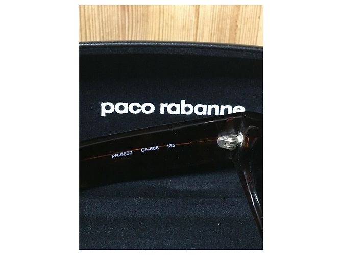 Gafas de sol Paco Rabanne Vision marrones de cristal Castaño - vista 13