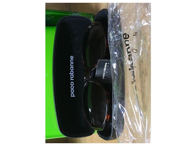 Gafas de sol Paco Rabanne Vision marrones de cristal Castaño - vista 14
