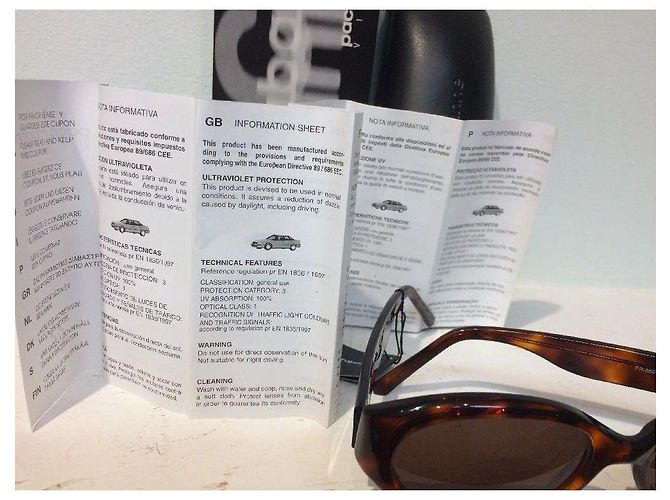 Gafas de sol Paco Rabanne Vision marrones de cristal Castaño - vista 9