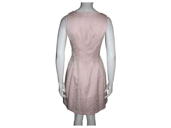 Coast Seidenbesticktes Kleid Pink - Ansicht 2