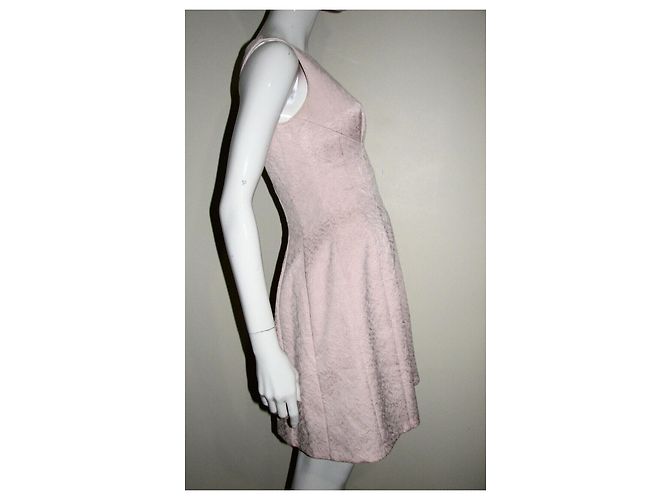 Coast Seidenbesticktes Kleid Pink - Ansicht 3