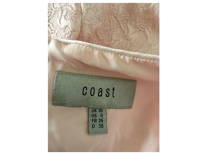 Coast Seidenbesticktes Kleid Pink - Ansicht 5