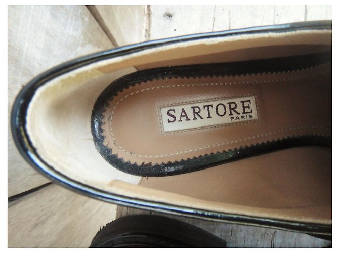 Sartore derbies in genuine python - view 3