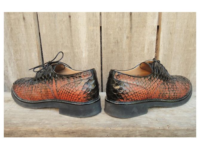 Sartore derbies in genuine python - view 6